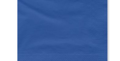 servilleta azul marino