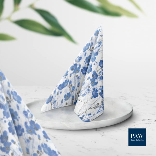PAW - Servilletas Papel 3 Capas (33 x 33 cm) Flax Plants PAW - Servilletas Papel 3 Capas (33 x 33 cm) Flax Plants