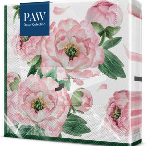 PAW - Servilletas Papel 3 Capas (33 x 33 cm) Charming Blossom