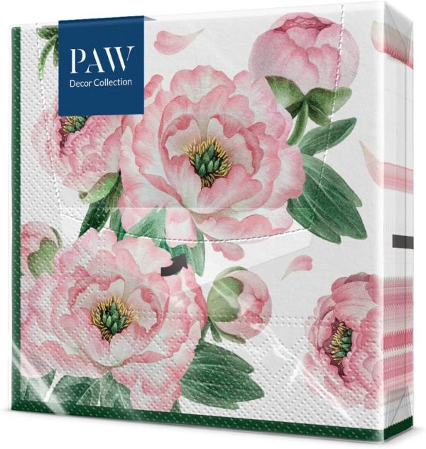 PAW - Servilletas Papel 3 Capas (33 x 33 cm) Charming PAW - Servilletas Papel 3 Capas (33 x 33 cm) Charming Blossom