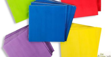 Clvsyh Servilletas de Papel de Colores