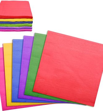 servilletas de colores